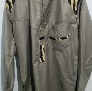 Men Two Piece Nigerian Suit